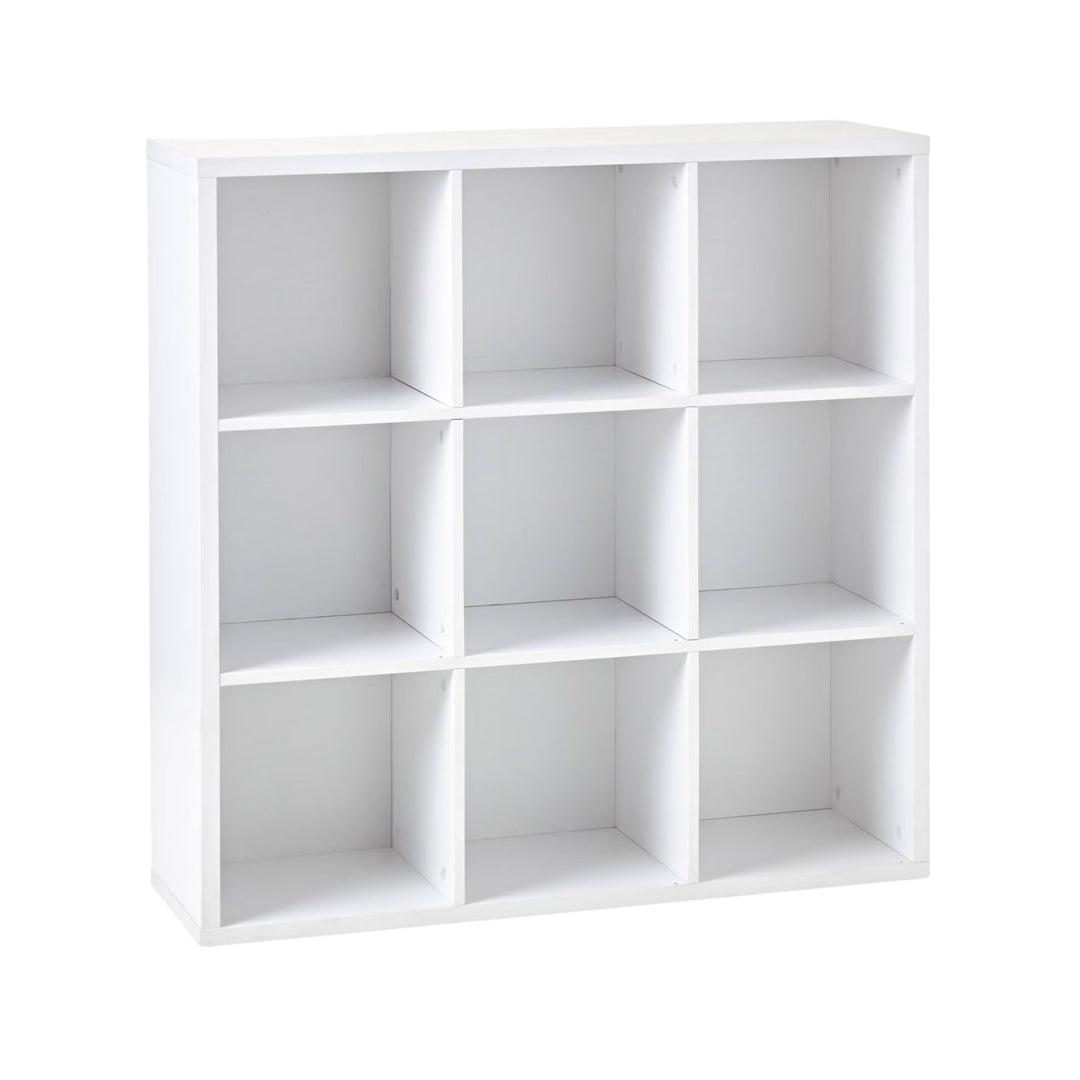Meuble 9 cases VERTBAUDET blanc
