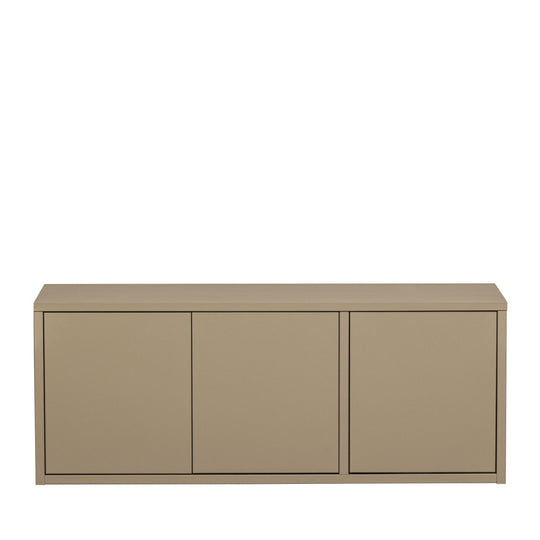 Meuble TV Drawer 3 portes en bois L120cm - Léger défaut