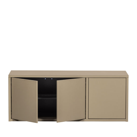 Meuble TV Drawer 3 portes en bois L120cm - Léger défaut