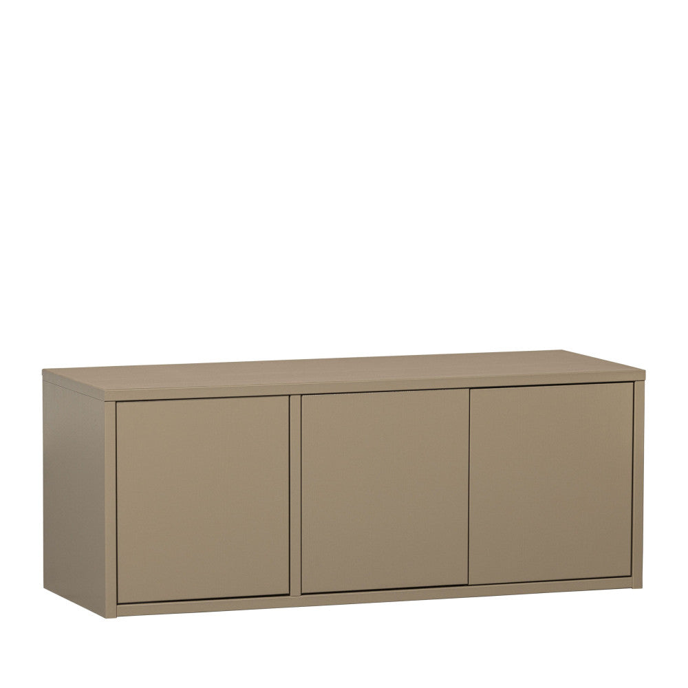 Meuble TV DRAWER Turner 3 portes en bois L120cm
