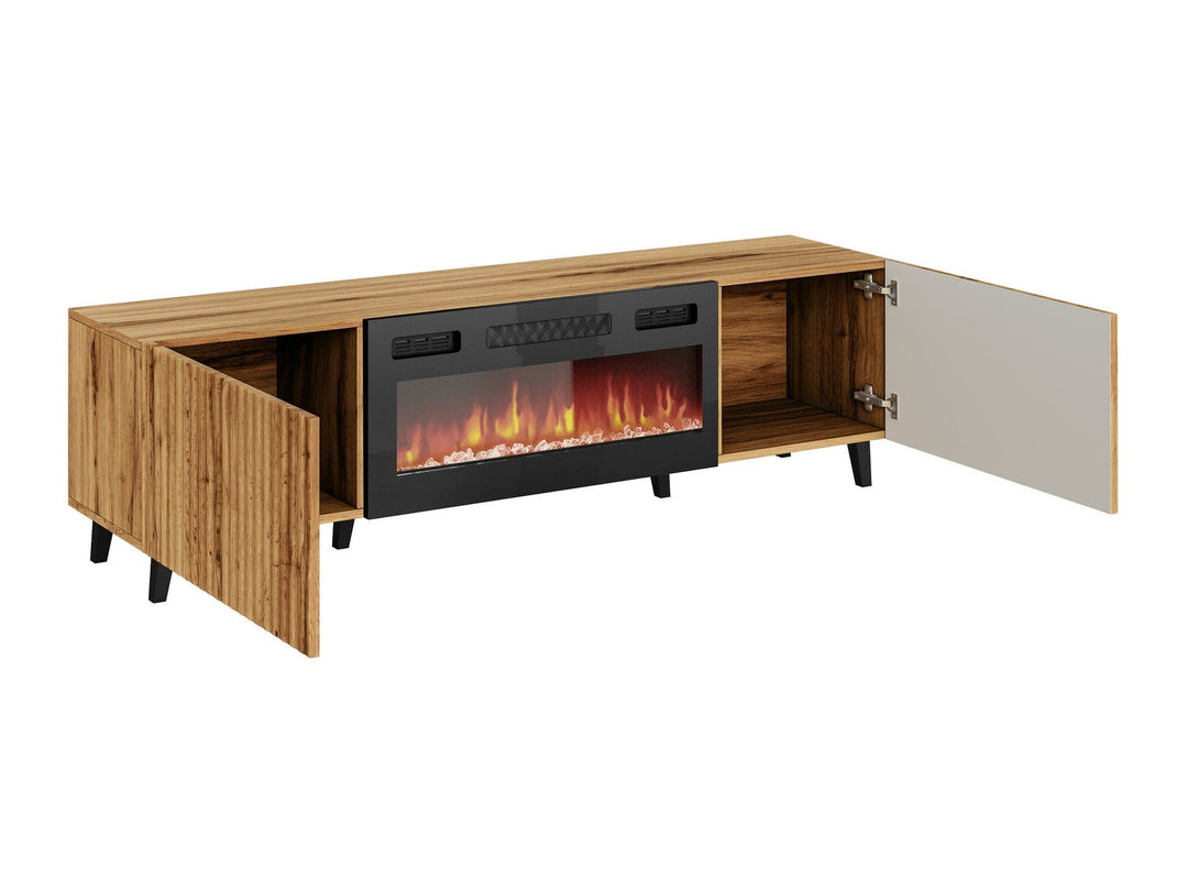 Meuble TV MOBILIER 1 Remeta 107 (Chêne wotan)