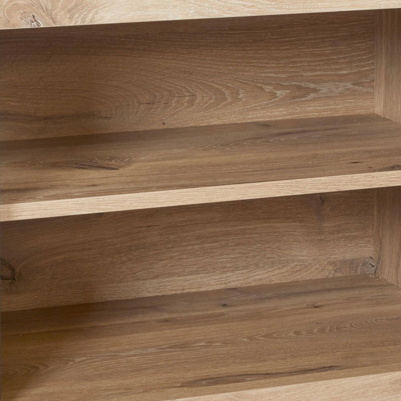 Meuble TV SACHOURI 2 portes chêne canyon/marbre 170 CM