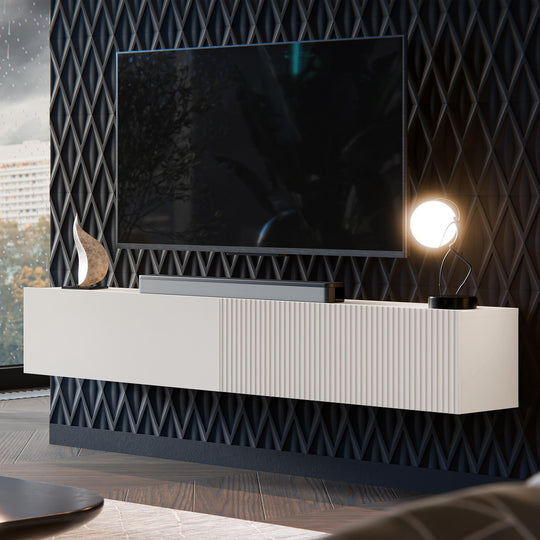 Meuble TV bas MOBILIER 1 Species cachemire