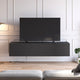 Meuble TV suspendu DRAWER Nexa 4 portes en bois L180cm