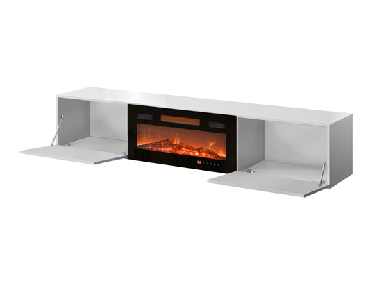 Meuble TV MOBILIER 1 Imago I (Blanc + Blanc brillant) — photo produit