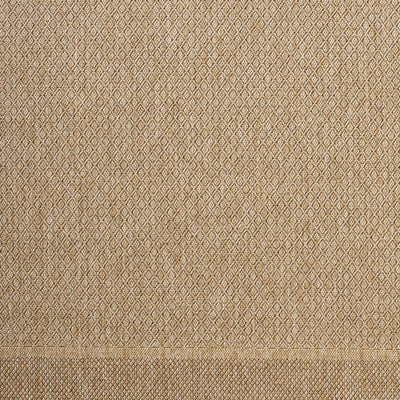 Tapis d'Extérieur/Intérieur Aspect Jute Beige/Noir  Akron