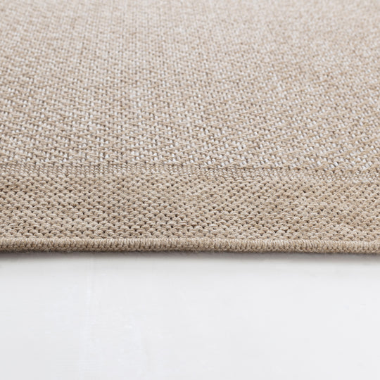 Tapis d'Extérieur/Intérieur Aspect Jute Beige/Noir 5 Lexington