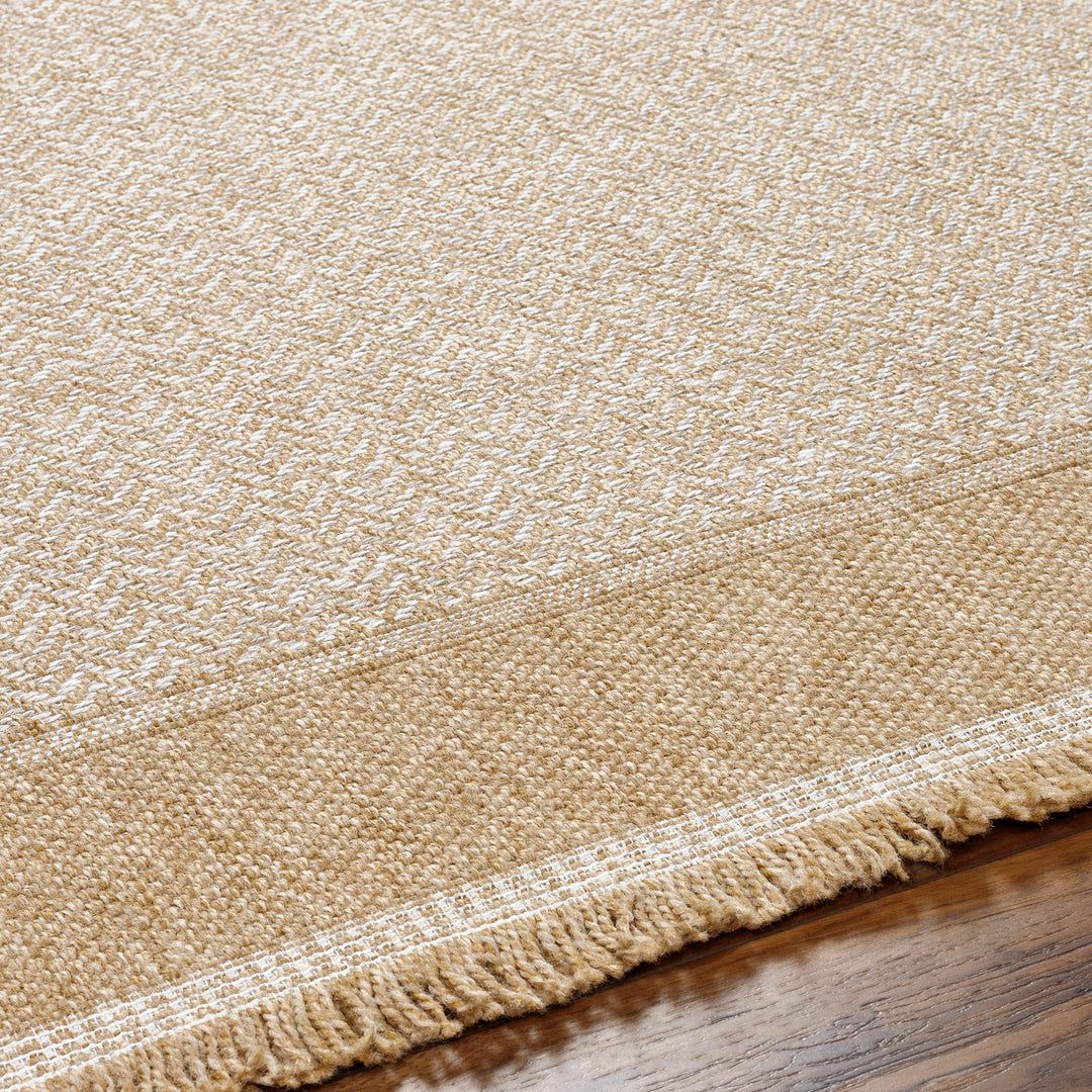 Tapis d'Extérieur/Intérieur Aspect Jute Beige/Noir 5 Lexington