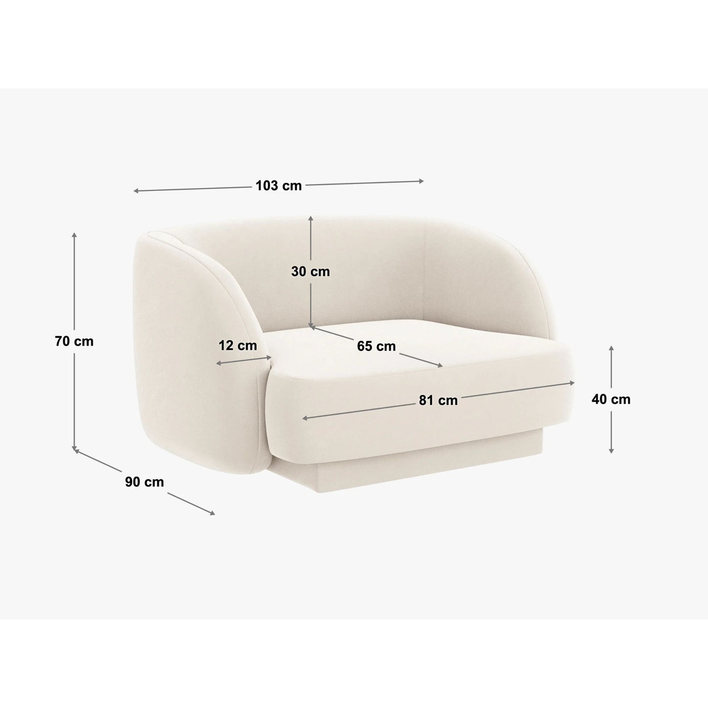 Canapé MICADONI Miley 6 places avec Pouf et Fauteuil en Velours Jaune Moutarde