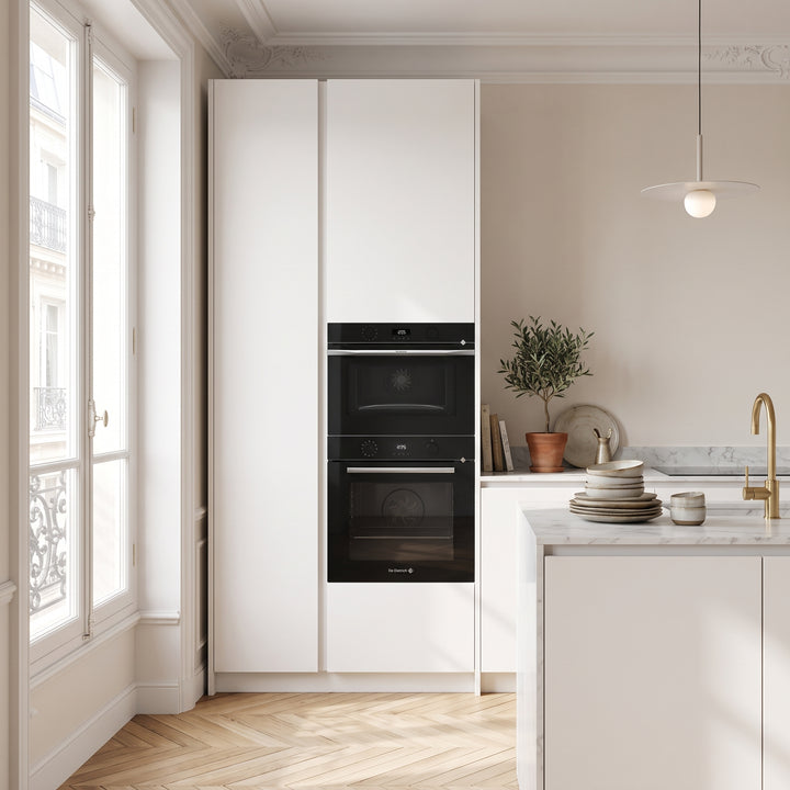 Micro-ondes encastrable DE DIETRICH DKE4220X Inox — en situation