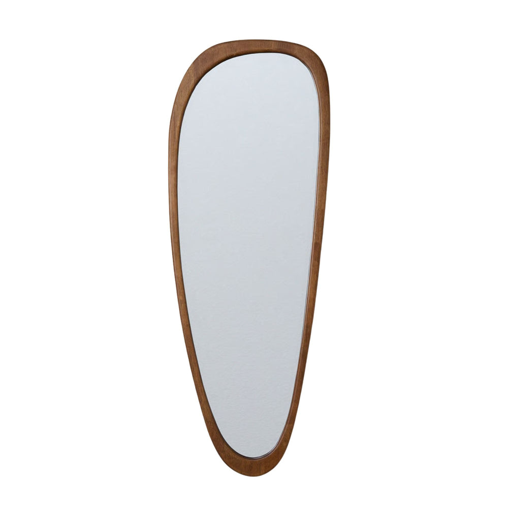 Miroir mural SKLUM Arbidel en chêne foncé brun