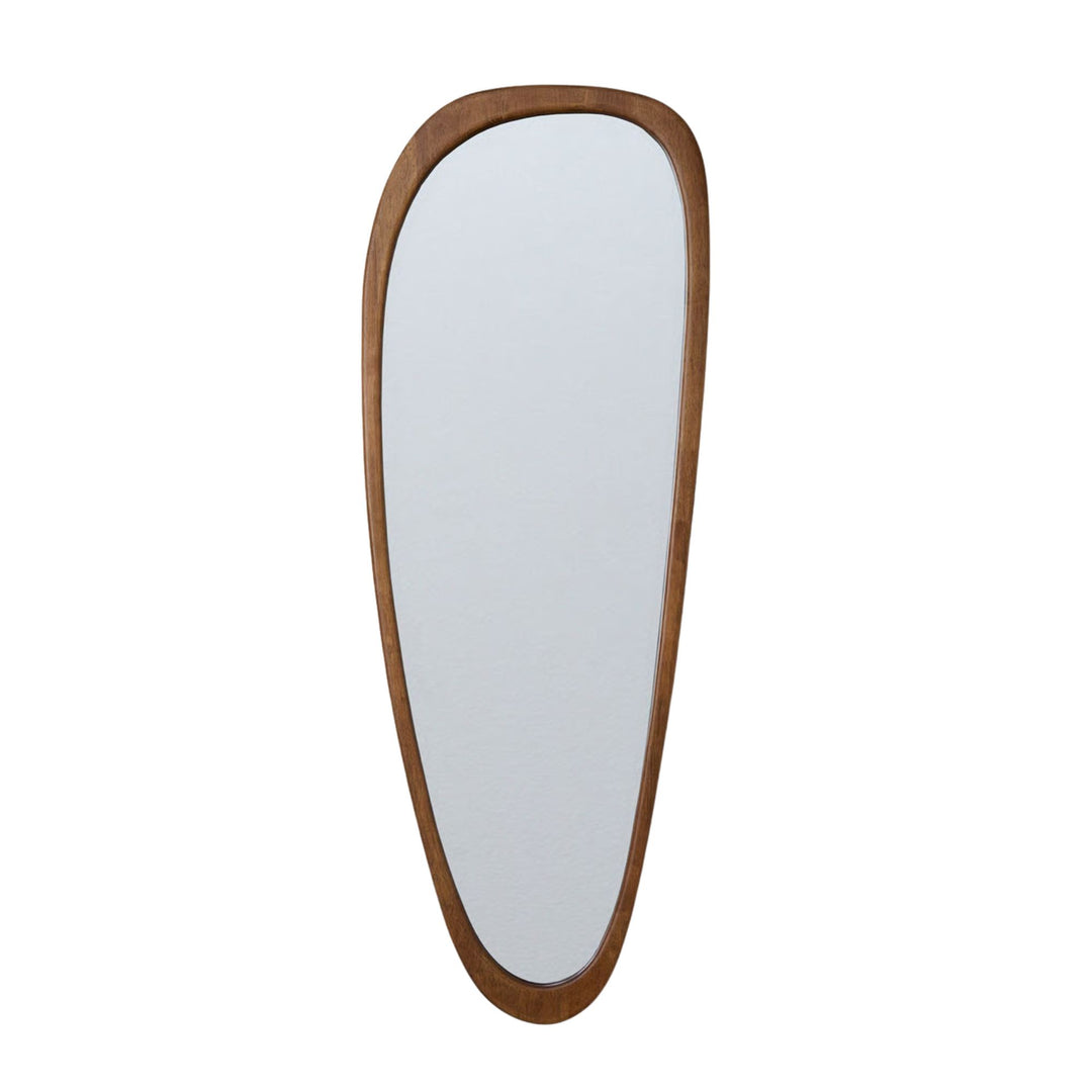 Miroir mural SKLUM Arbidel en chêne foncé brun