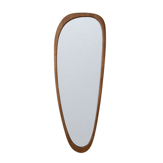Miroir mural SKLUM Arbidel en chêne foncé brun