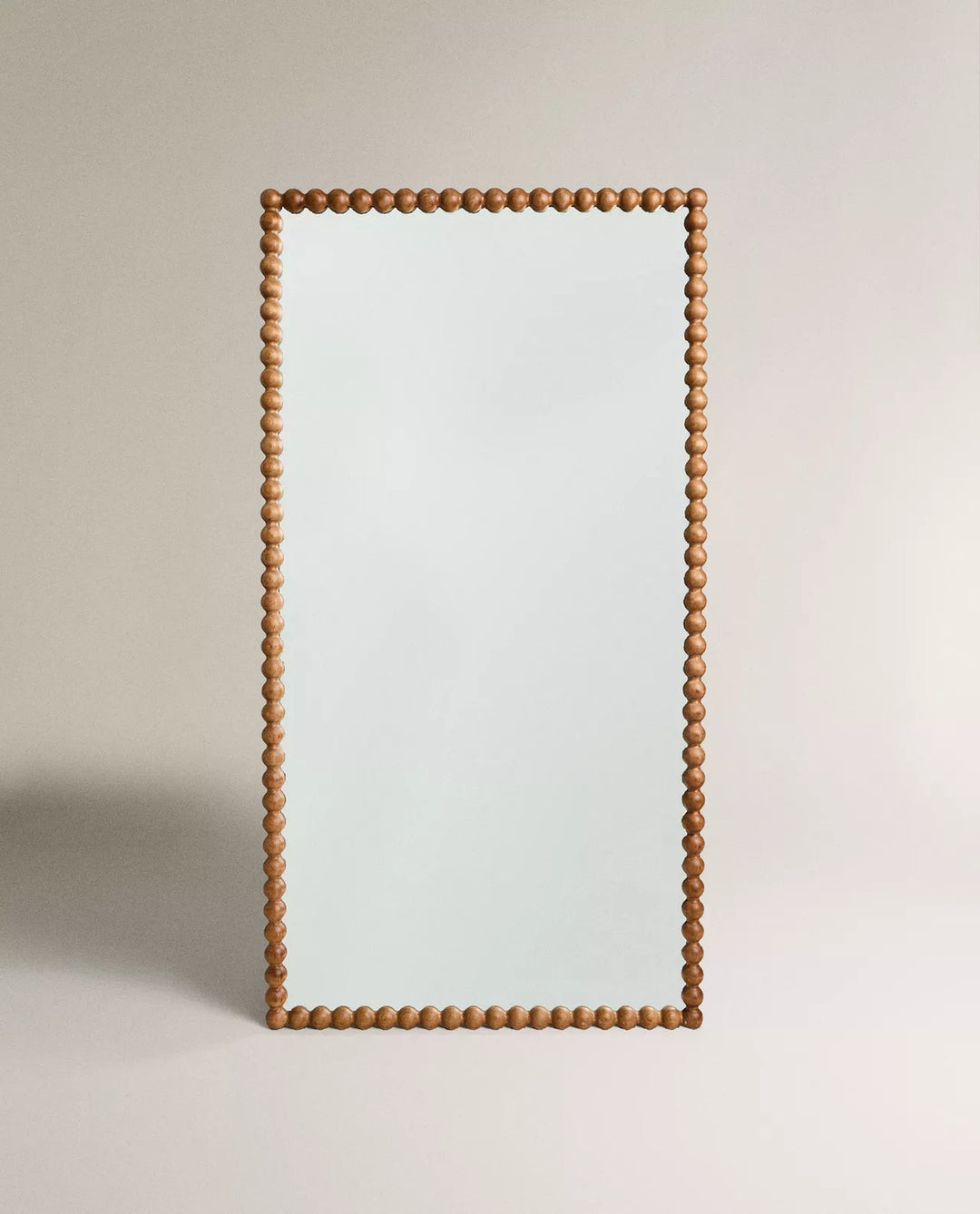 Miroir rectangulaire ZARA HOME Cadre bois marron