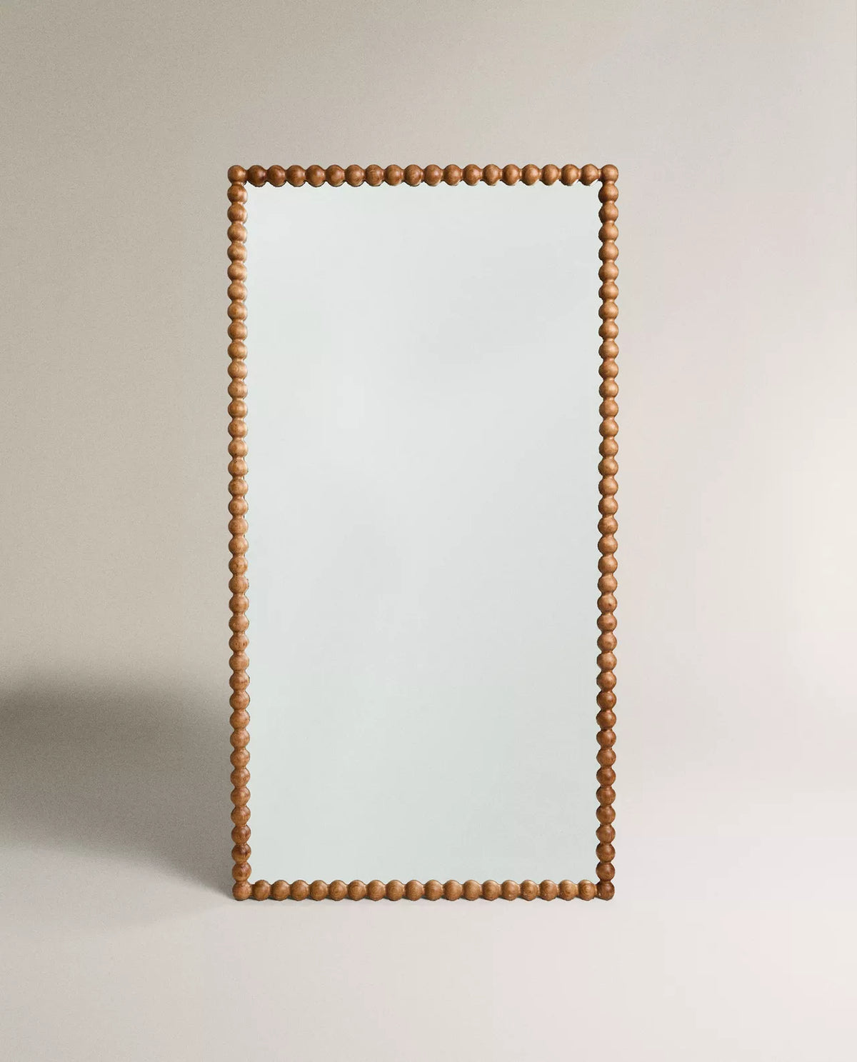 Miroir rectangulaire ZARA HOME Cadre bois marron