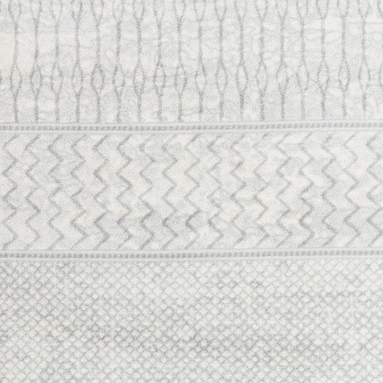 Tapis Scandinave Bohème Gris/Ivoire Cixi