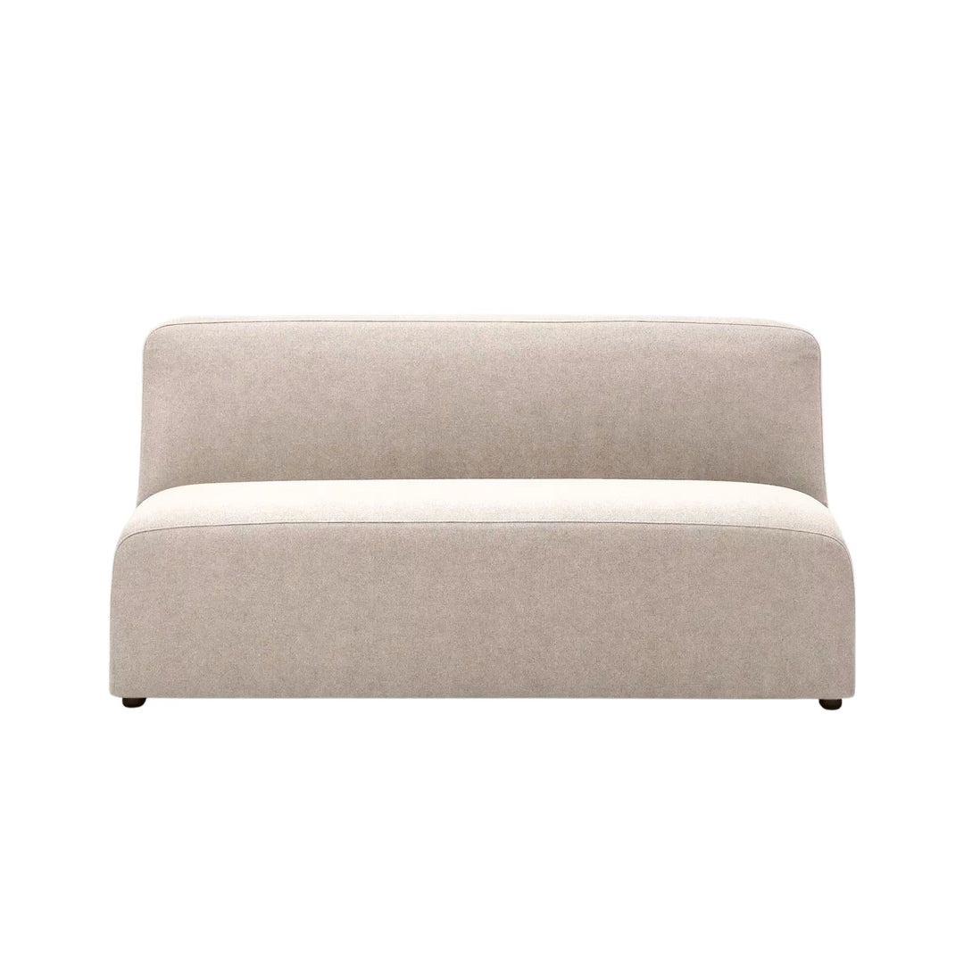Chauffeuse KAVE HOME Neom 2 places beige 150 cm FSC Mix Credit