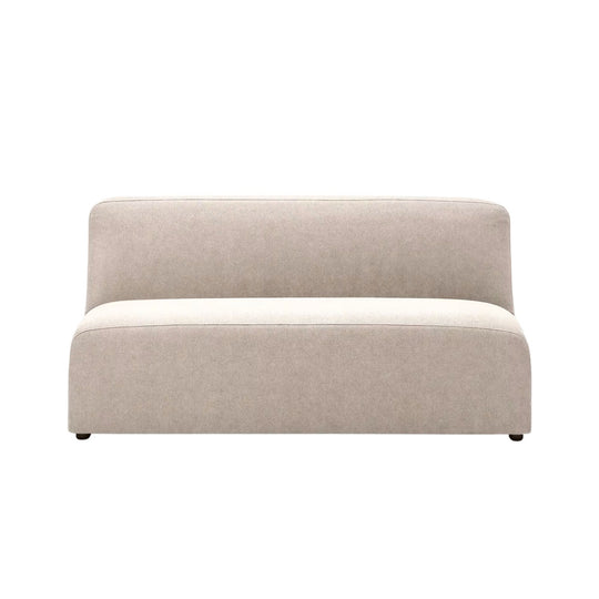 Chauffeuse KAVE HOME Neom 2 places beige 150 cm FSC Mix Credit