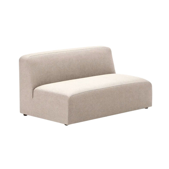 Chauffeuse KAVE HOME Neom 2 places beige 150 cm FSC Mix Credit