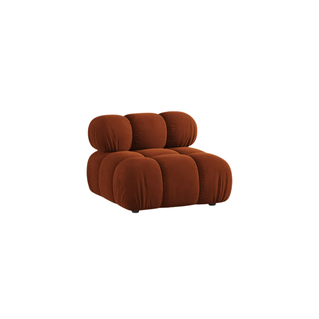 Module MICADONI Bellis en velours Terracotta