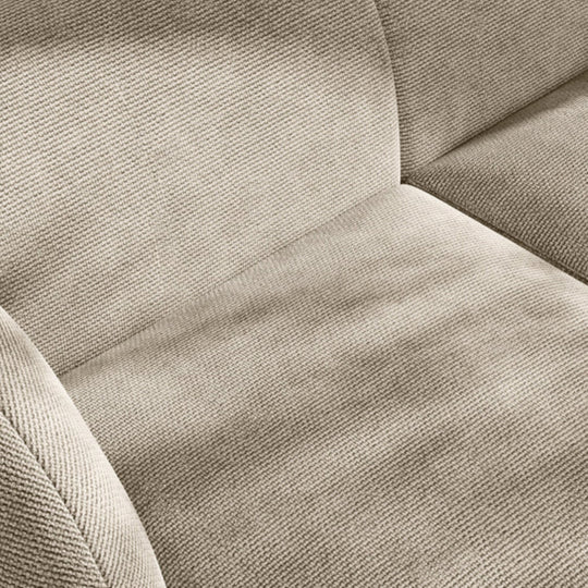 Module MICADONI Miley en tissu chenille beige