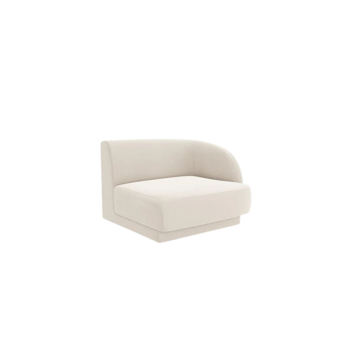 Module MICADONI Miley en velours beige