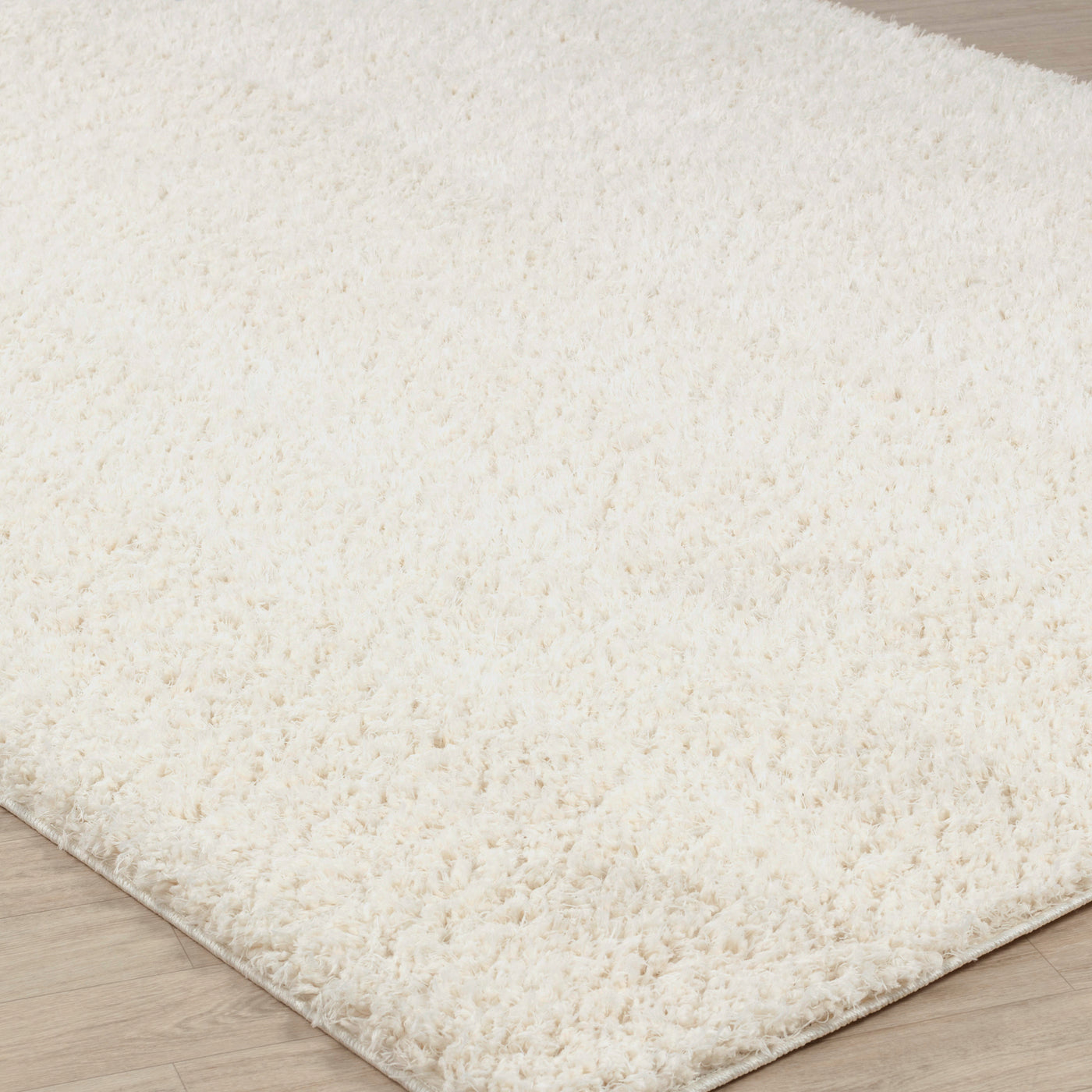 Tapis Shaggy Moderne Crème Dadu