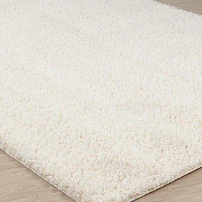 Tapis Shaggy Moderne Crème Dadu