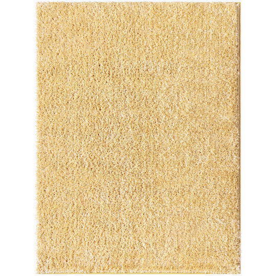 Tapis Shaggy Moderne Jaune Dadu