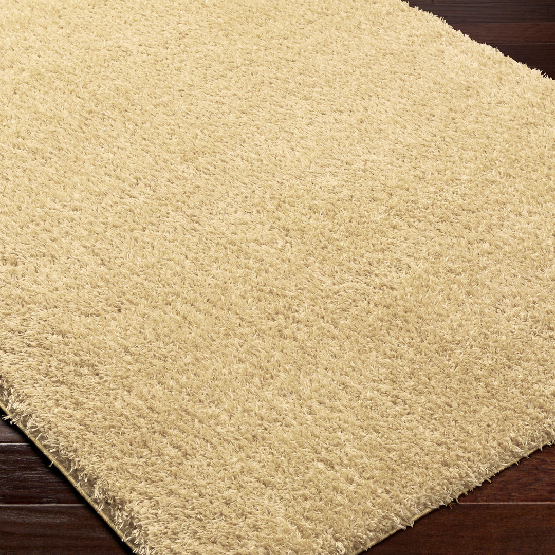 Tapis Shaggy Moderne Jaune Dadu