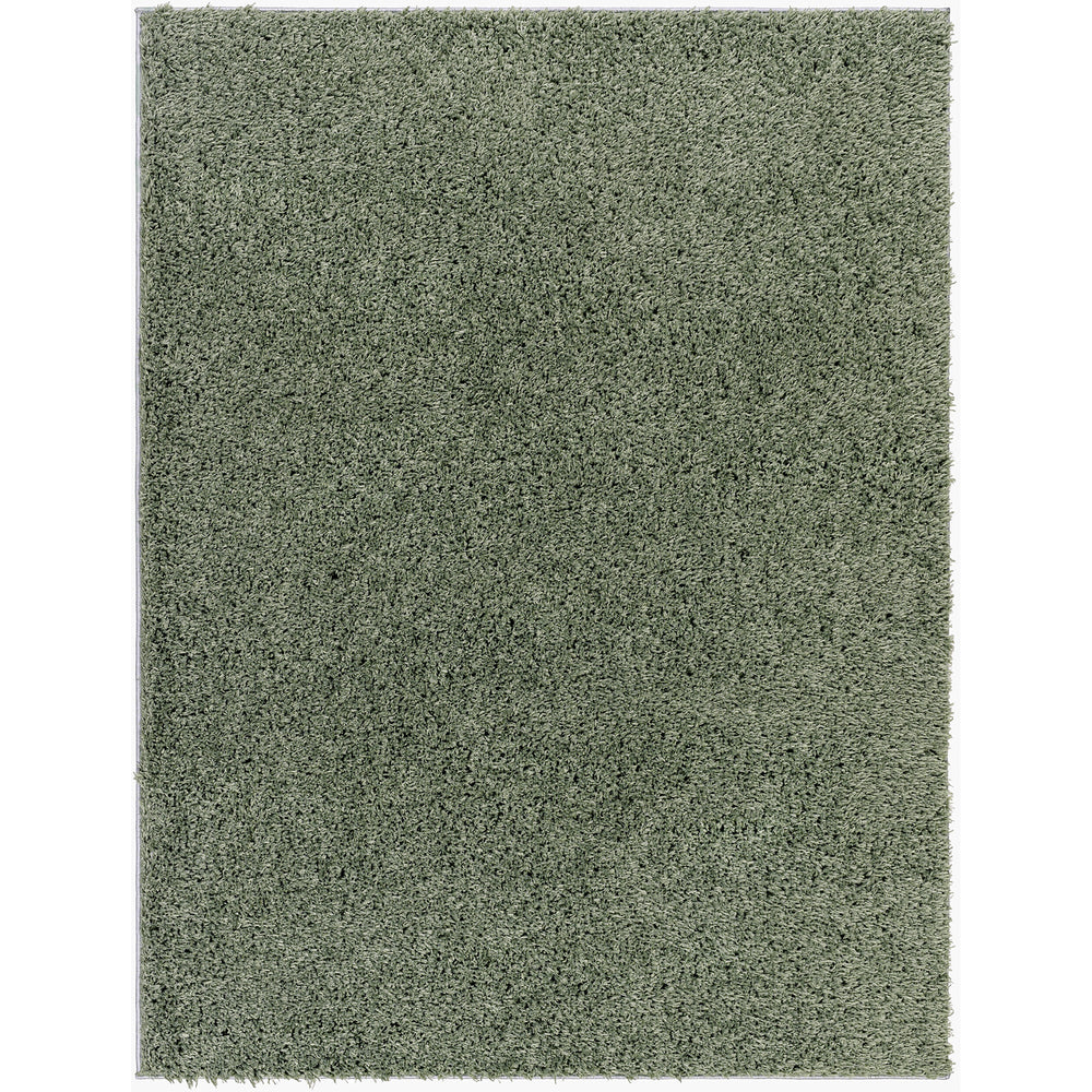 Tapis Shaggy Moderne Vert Dadu