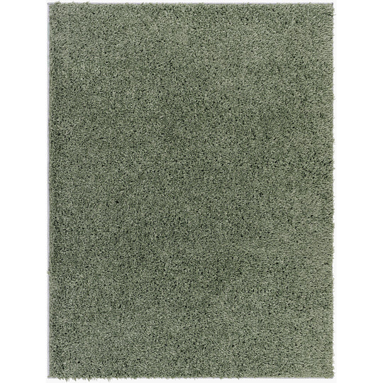 Tapis Shaggy Moderne Vert Dadu
