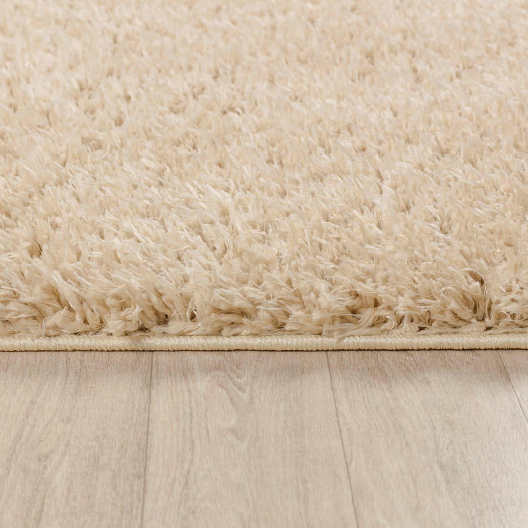 Tapis Shaggy Moderne Beige Dadu