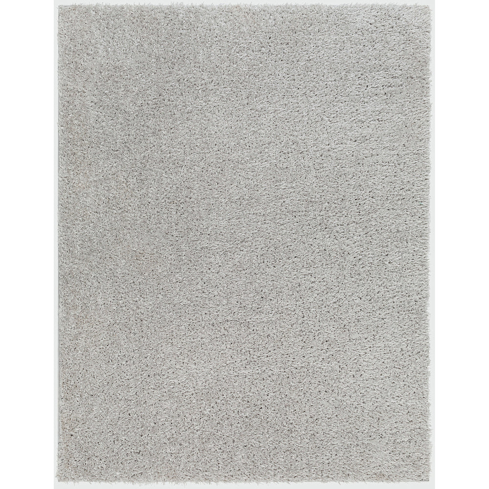 Tapis Shaggy Moderne Gris Clair Dadu