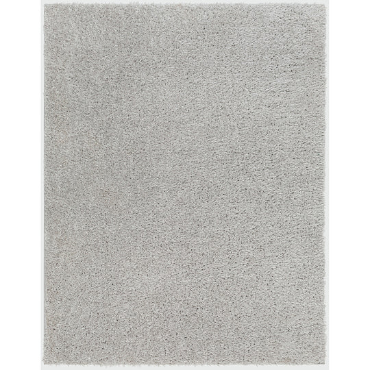 Tapis Shaggy Moderne Gris Clair Dadu