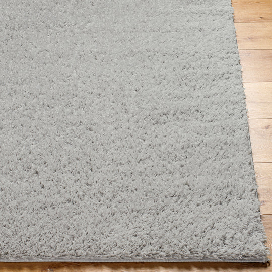 Tapis Shaggy Moderne Gris Clair Dadu