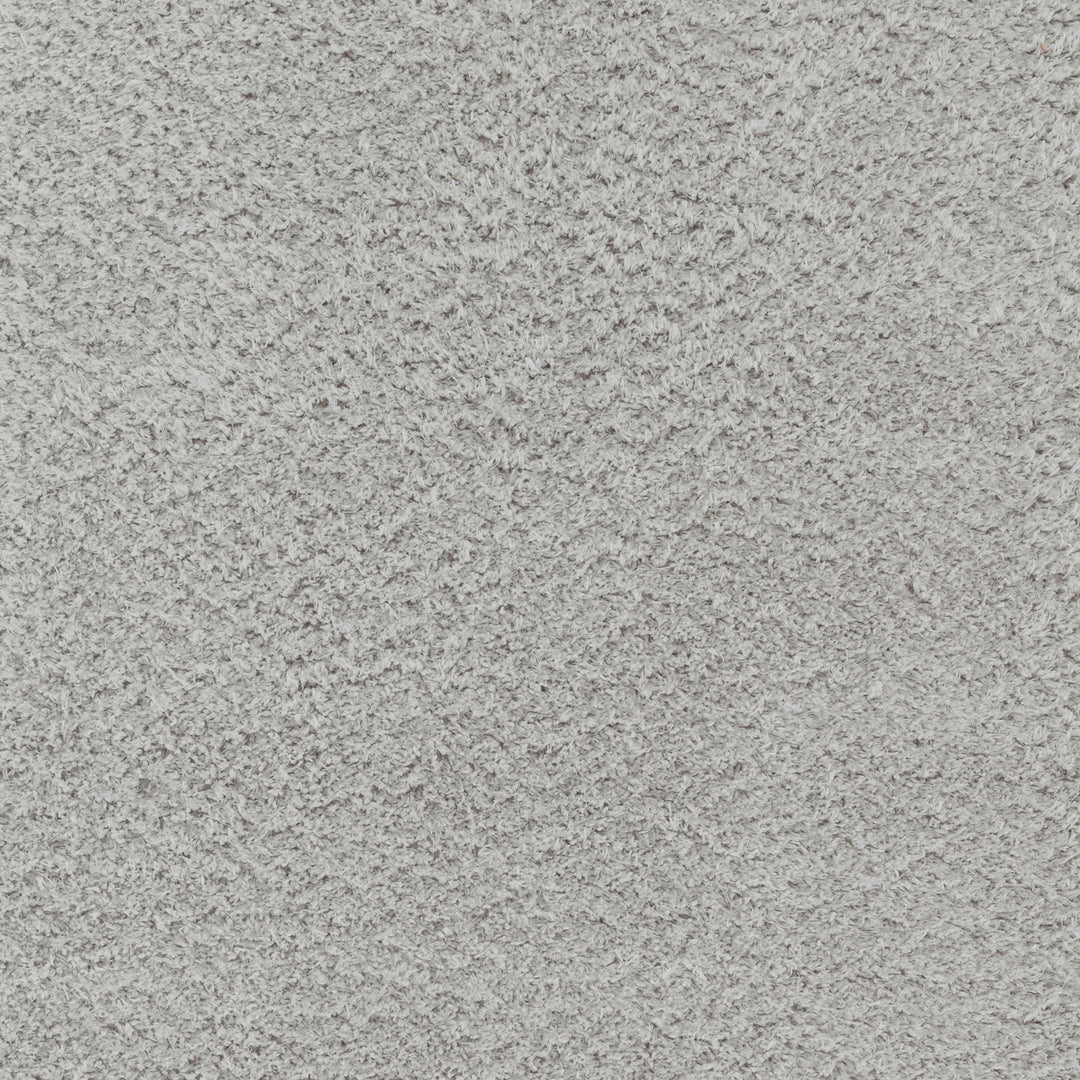 Tapis Shaggy Moderne Gris Clair Dadu