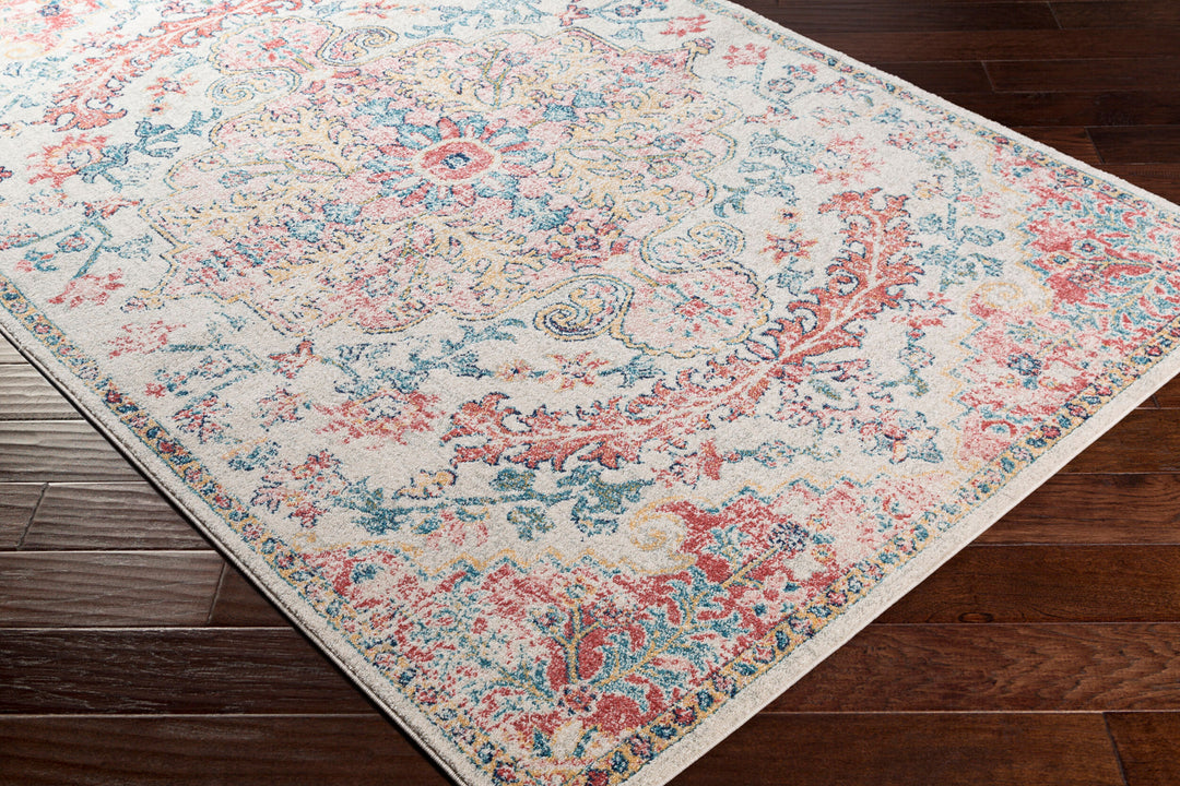 Tapis Vintage Oriental Rouge/Bleu