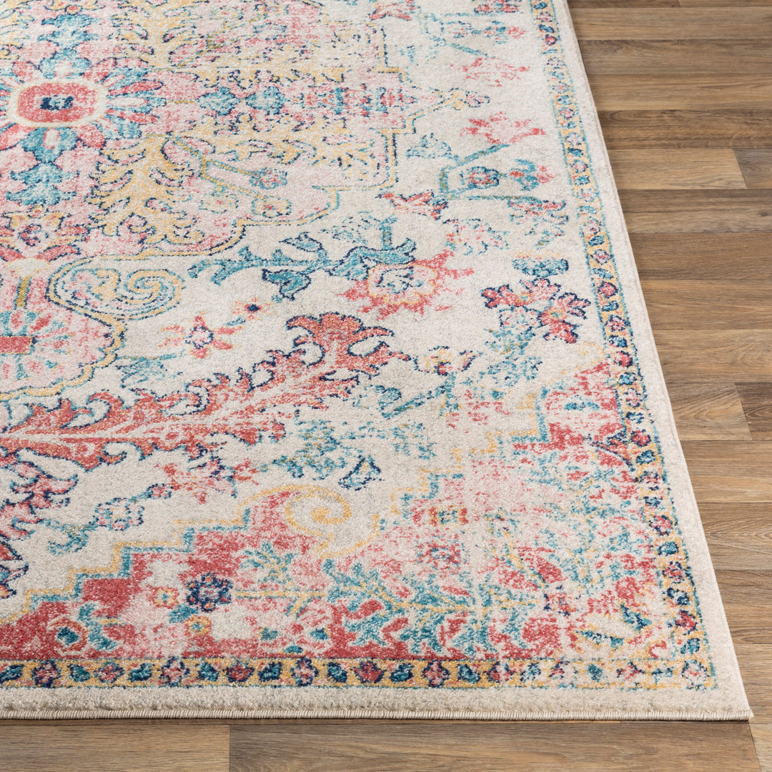 Tapis Vintage Oriental Rouge/Bleu