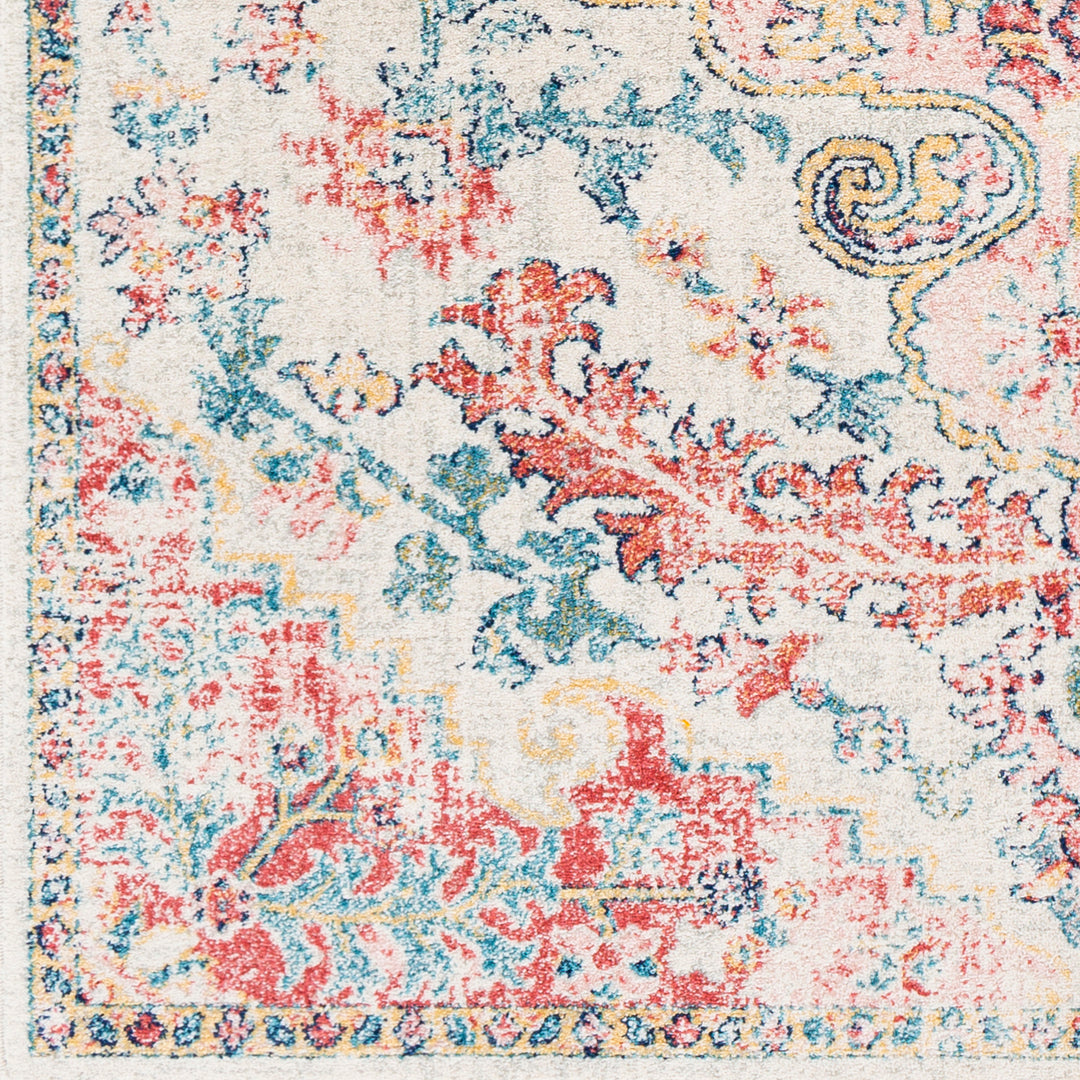 Tapis Vintage Oriental Rouge/Bleu