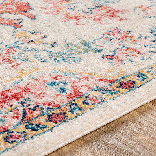 Tapis Vintage Oriental Rouge/Bleu