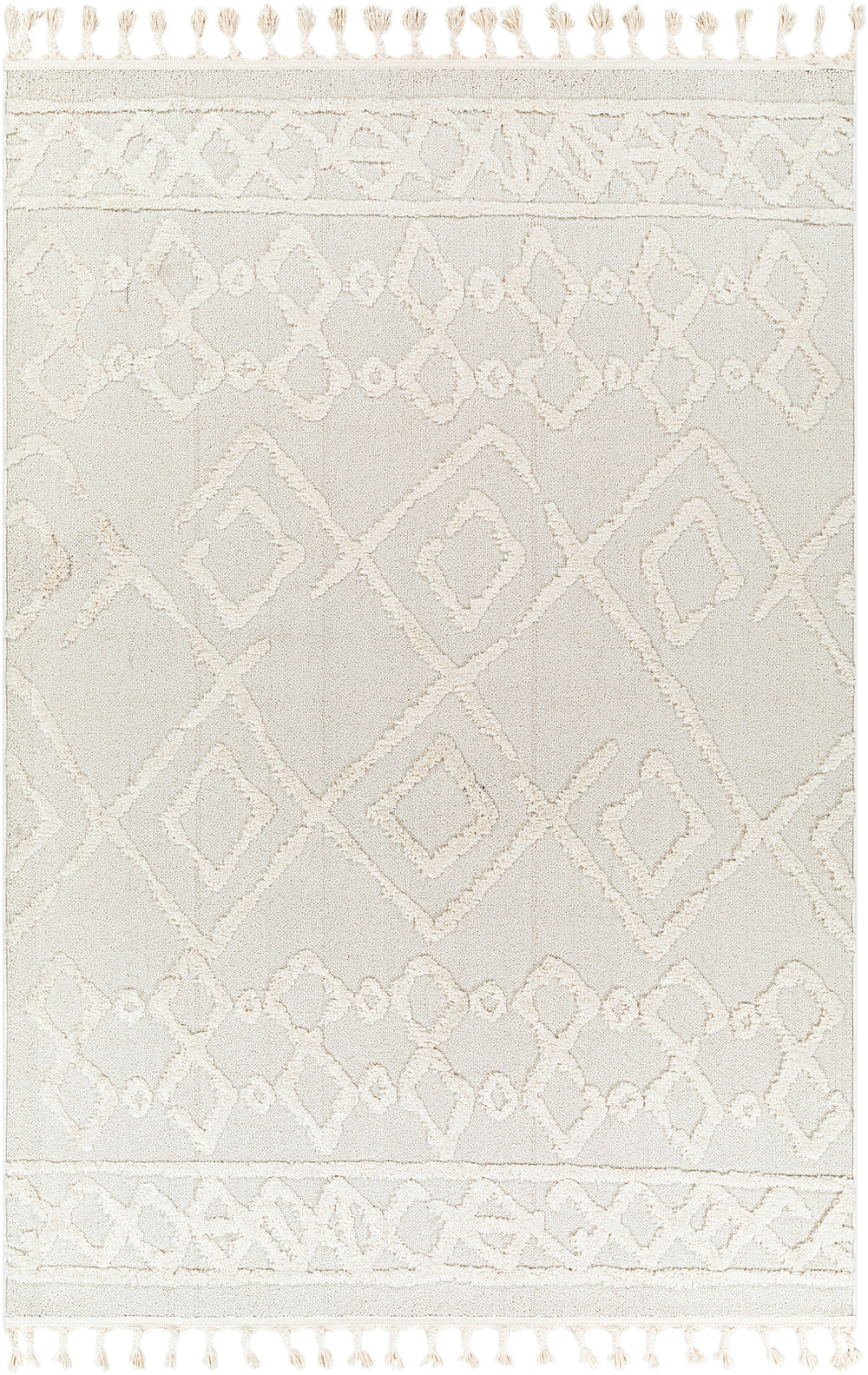Tapis Berbère Zahra Ethnique Ivoire