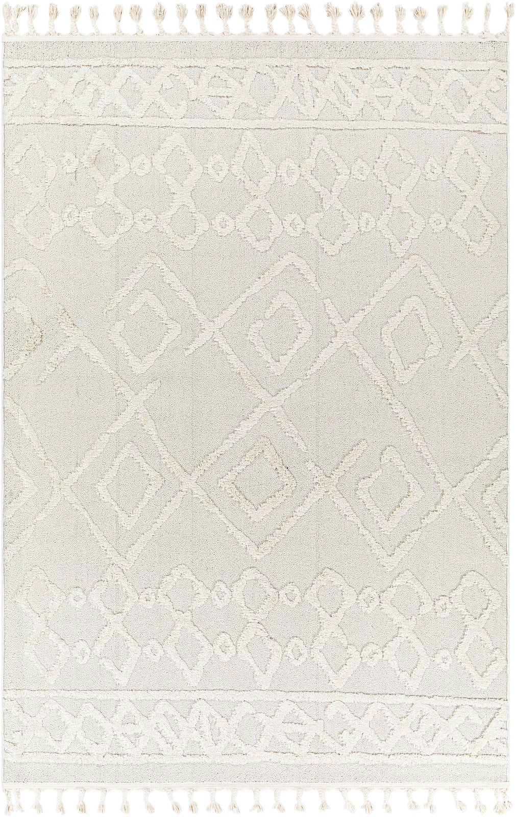 Tapis Berbère Zahra Ethnique Ivoire