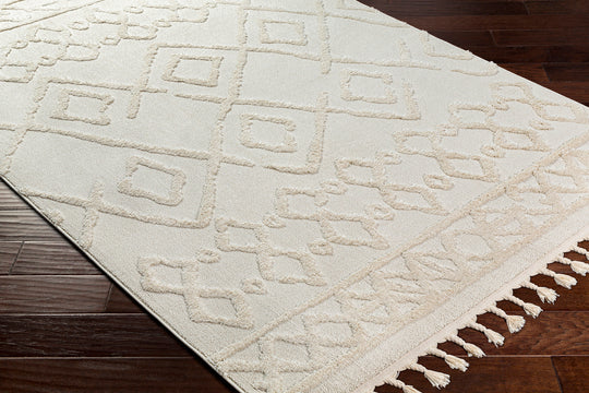 Tapis Berbère Zahra Ethnique Ivoire