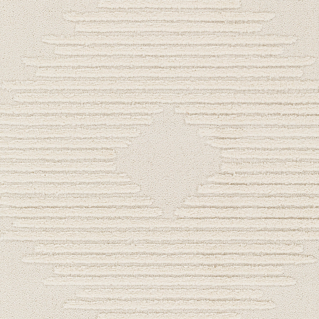 Tapis Berbère Ethnique Venlo Gris Clair/Ivoire