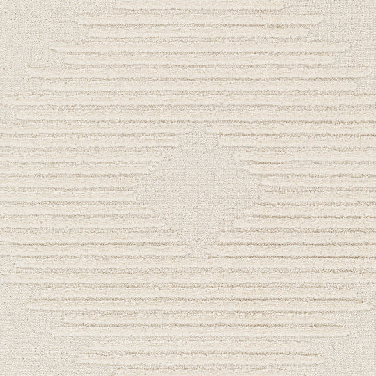 Tapis Berbère Ethnique Venlo Gris Clair/Ivoire