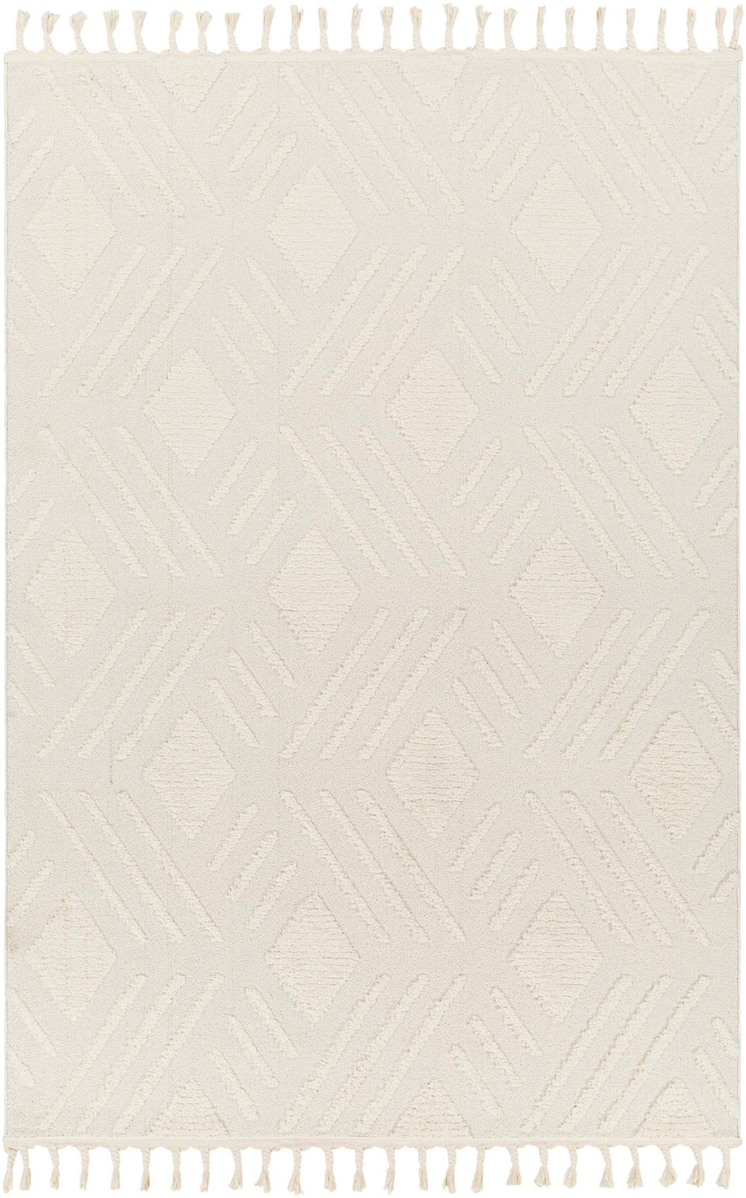 Tapis Berbère Zeland Ethnique Ivoire 160x213cm