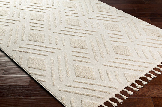 Tapis Berbère Zeland Ethnique Ivoire 160x213cm