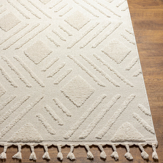 Tapis Berbère Zeland Ethnique Ivoire 160x213cm