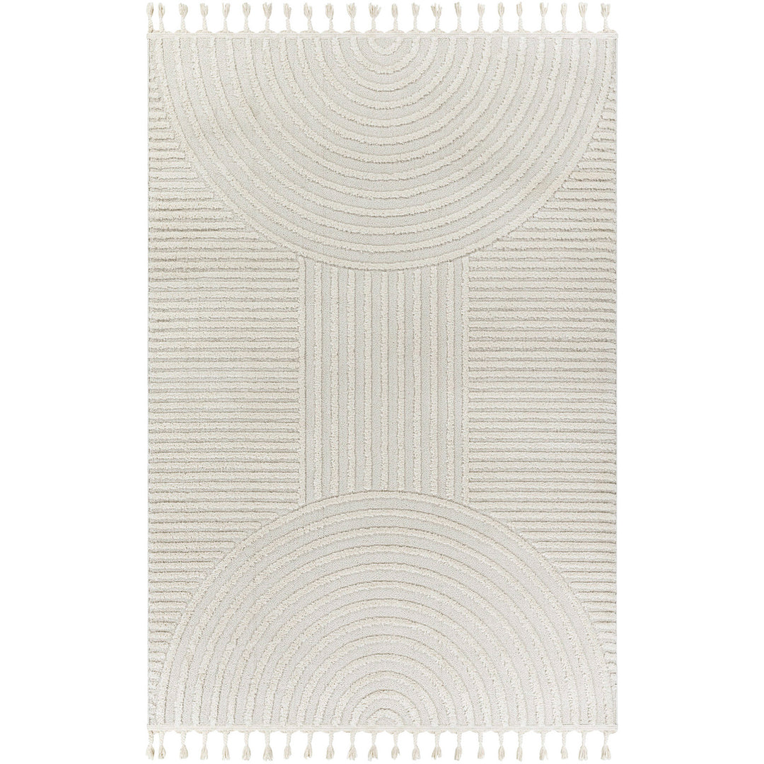 Tapis Scandinave Zambia Moderne Ivoire